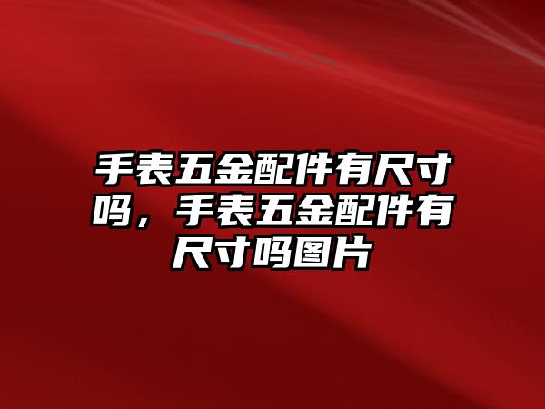 手表五金配件有尺寸嗎，手表五金配件有尺寸嗎圖片