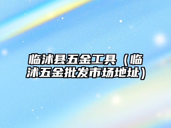 臨沭縣五金工具（臨沭五金批發市場地址）