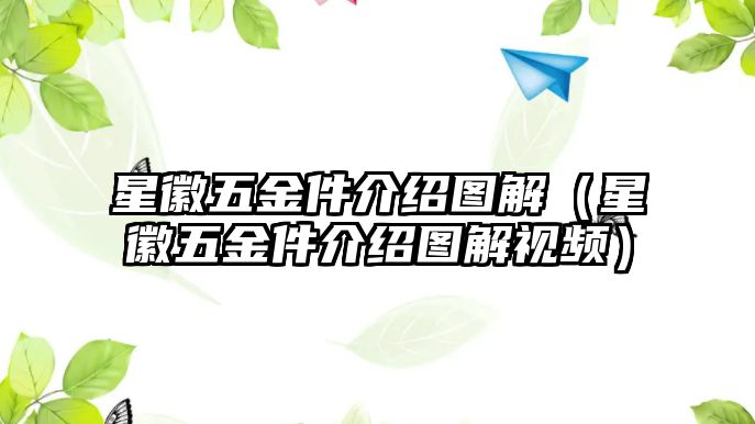 星徽五金件介紹圖解（星徽五金件介紹圖解視頻）