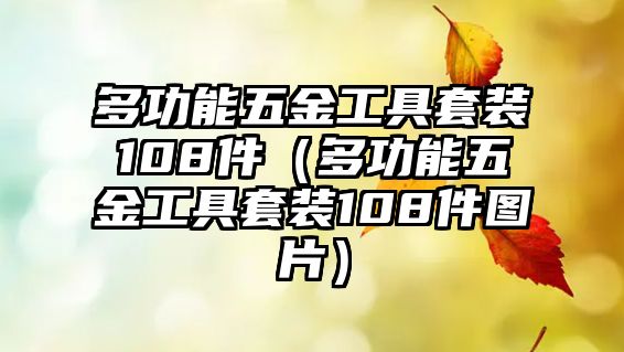 多功能五金工具套裝108件（多功能五金工具套裝108件圖片）