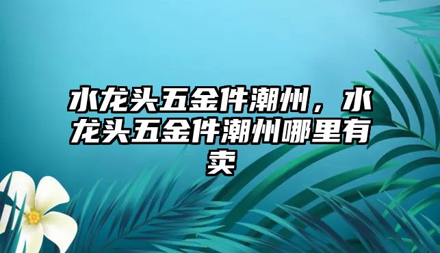 水龍頭五金件潮州，水龍頭五金件潮州哪里有賣