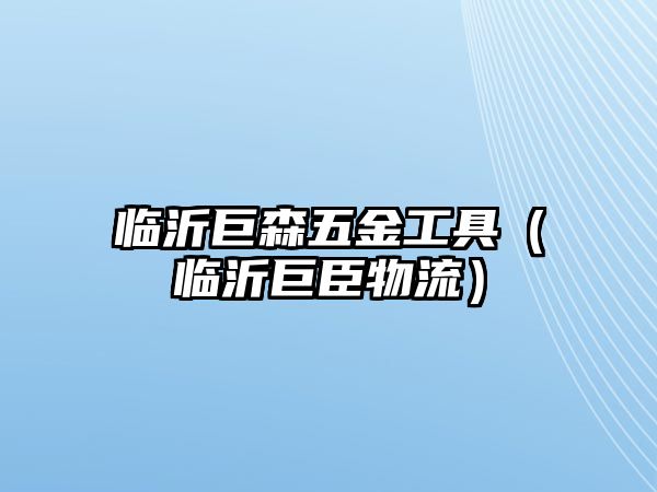 臨沂巨森五金工具（臨沂巨臣物流）