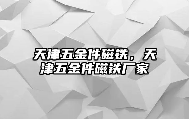 天津五金件磁鐵，天津五金件磁鐵廠家