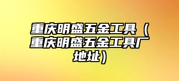 重慶明盛五金工具（重慶明盛五金工具廠地址）