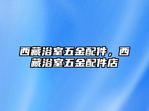 西藏浴室五金配件，西藏浴室五金配件店