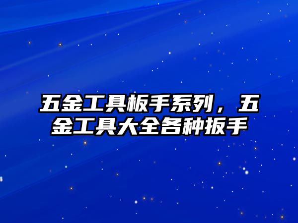 五金工具板手系列，五金工具大全各種扳手