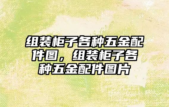 組裝柜子各種五金配件圖，組裝柜子各種五金配件圖片